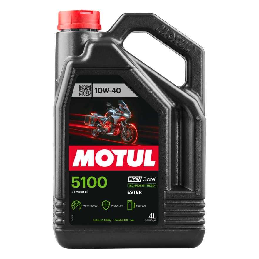 Mootoriõli Motul 5100 4T 10W-40 4L